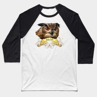 Royal Owl Baseball T-Shirt